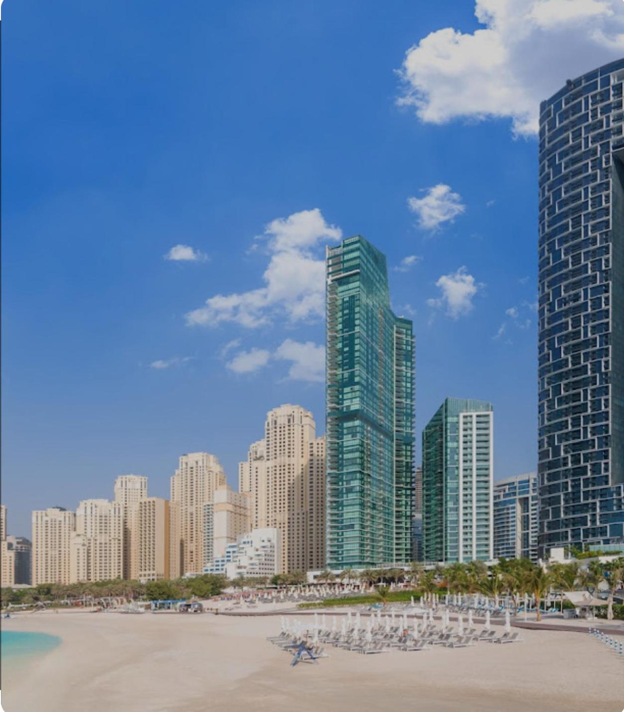 Stunning 5* 4Br-Oceanfront-Apartment Dubai Exterior foto