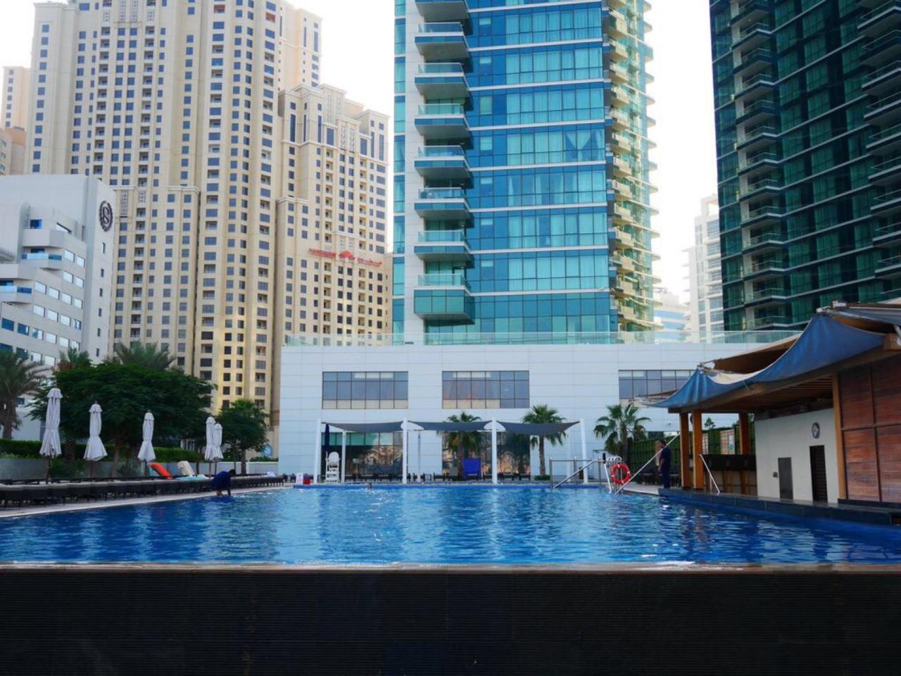 Stunning 5* 4Br-Oceanfront-Apartment Dubai Exterior foto