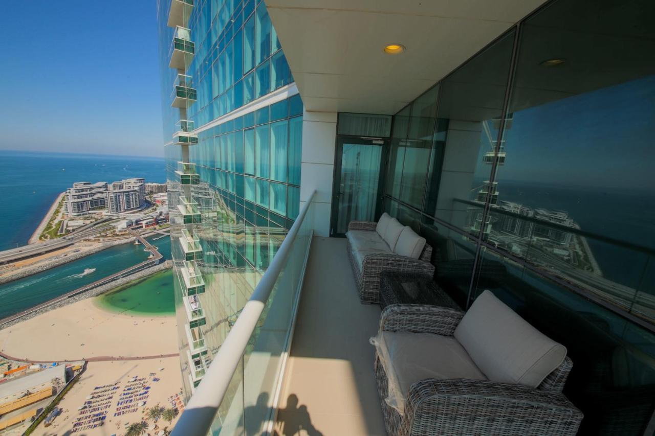 Stunning 5* 4Br-Oceanfront-Apartment Dubai Exterior foto