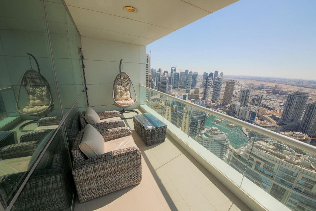 Stunning 5* 4Br-Oceanfront-Apartment Dubai Exterior foto